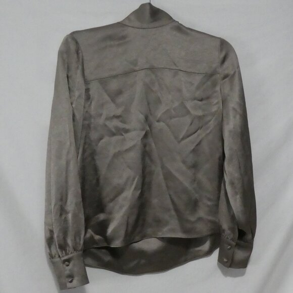 WILFRED | small | Elegant Tie-Neck Blouse | Buttoned Cuffs and Shoulder - Picture 2 of 14